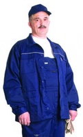 Куртка робоча "Лідер-1", тк. сумішева, колір синій