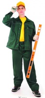 Куртка робоча "Лідер-1", тк. сумішева, колір зелений